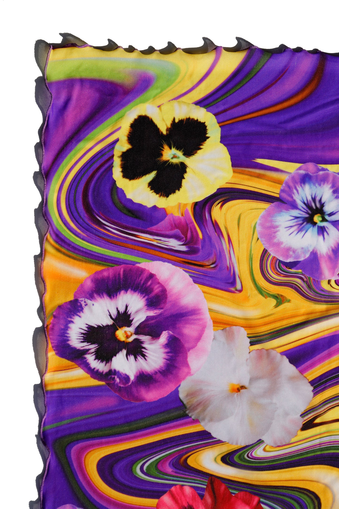 PAREO TULLE FLUIDO e VIOLETTE