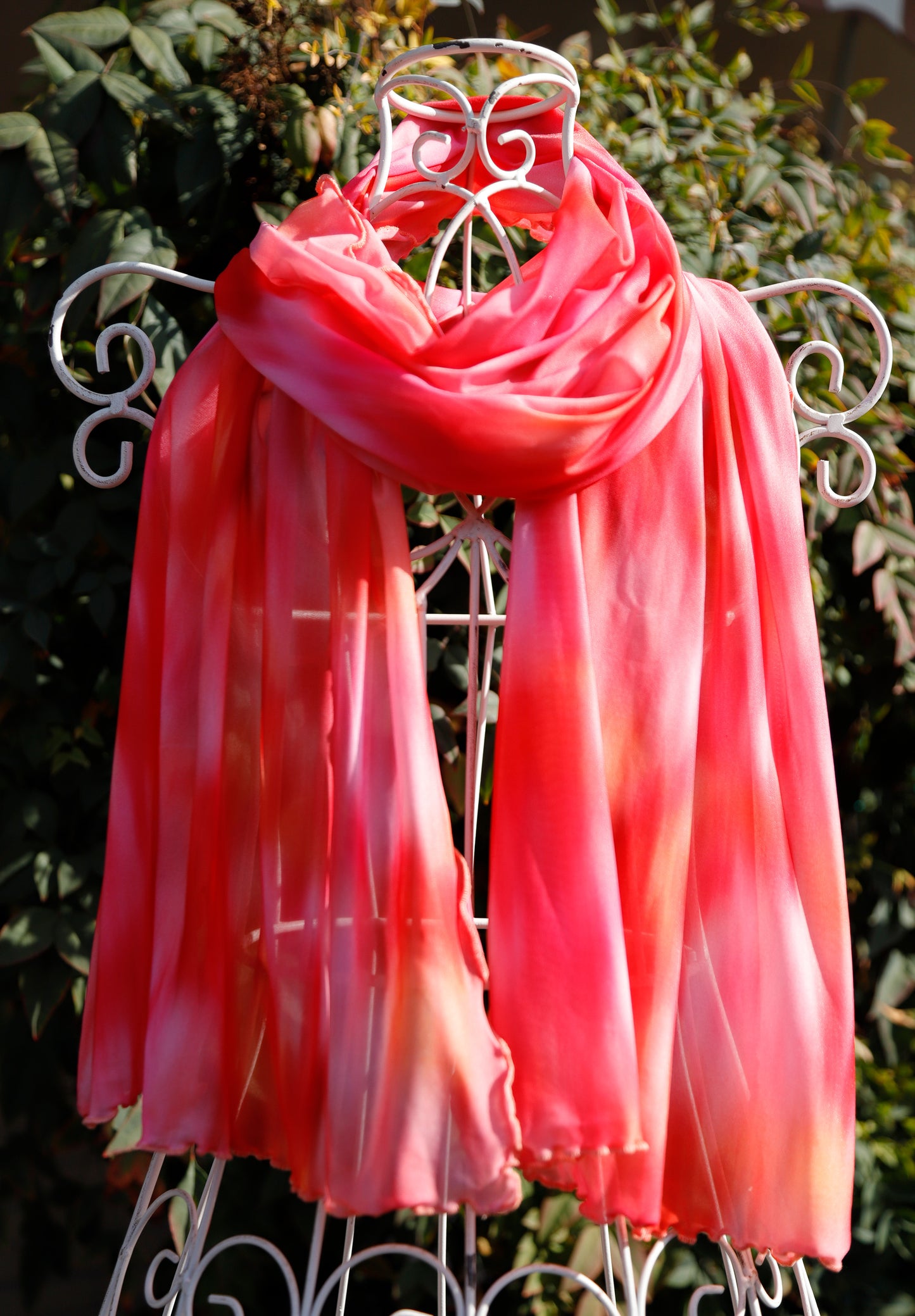 SCIARPA TULLE EFFETTO CHINEE