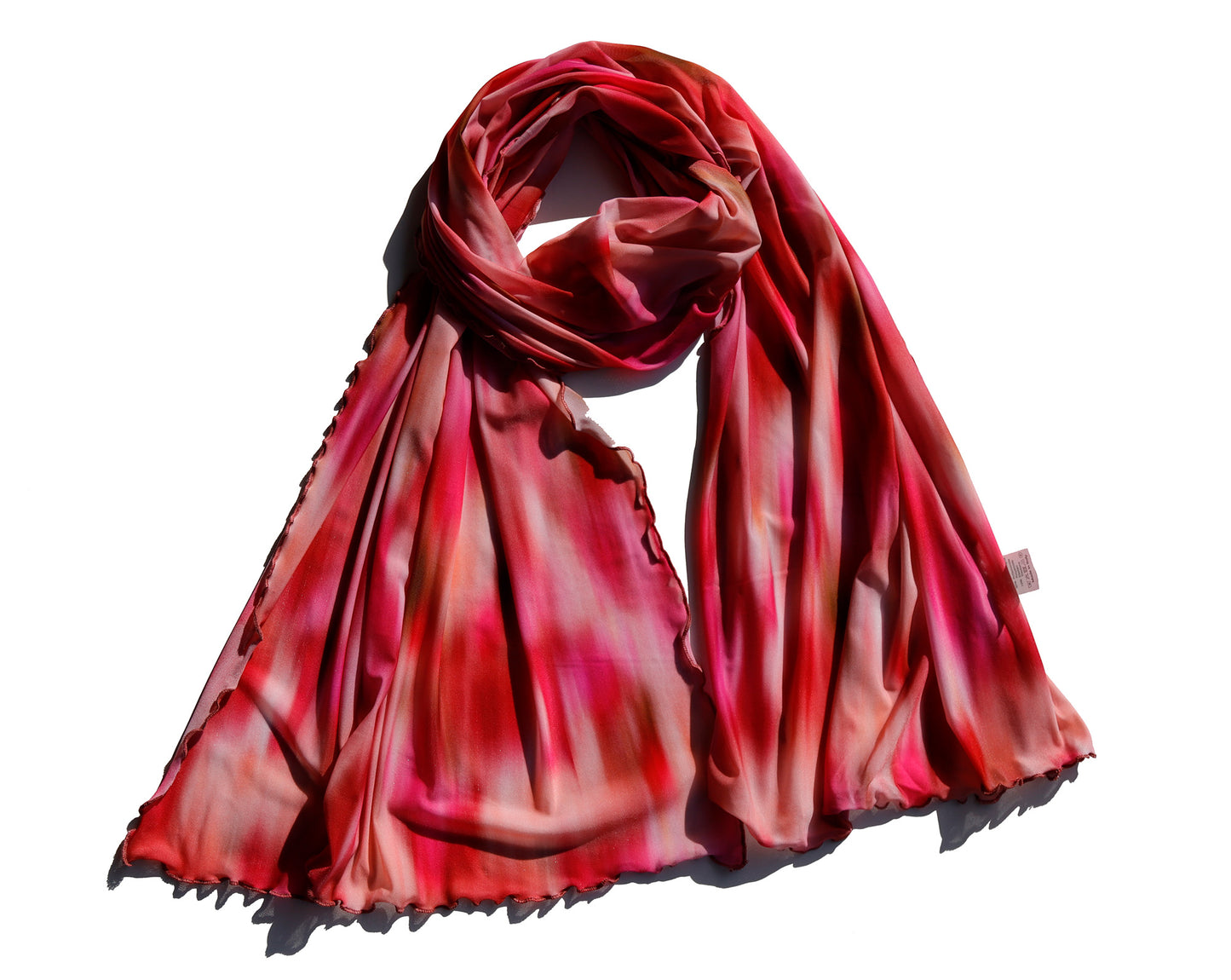 SCIARPA TULLE EFFETTO CHINEE