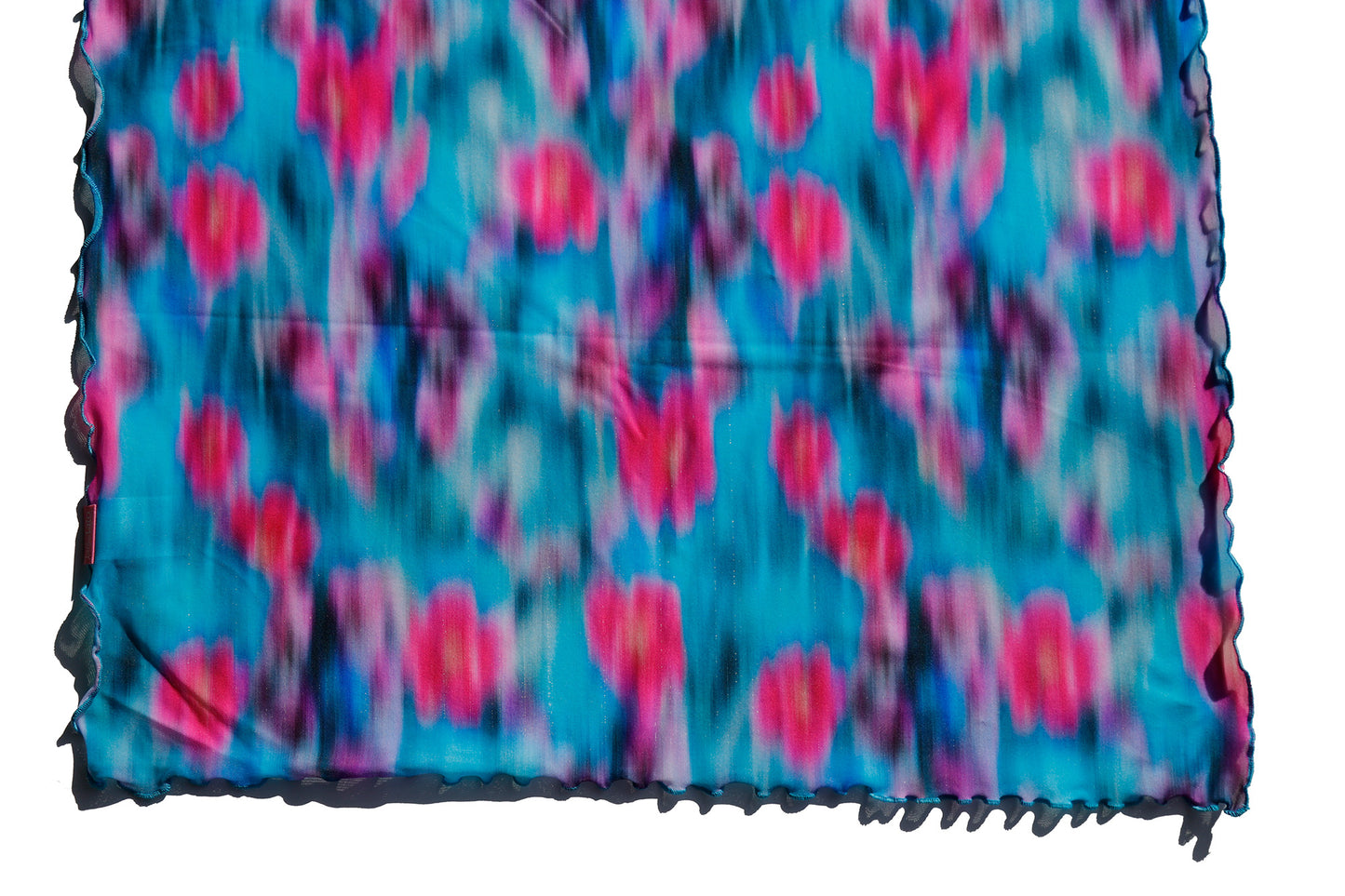 SCIARPA TULLE EFFETTO CHINEE