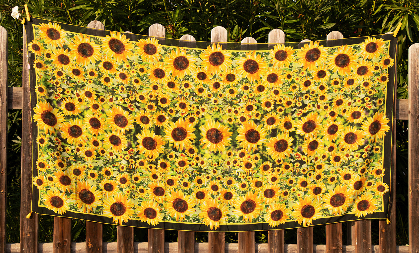 STOLA/PAREO CHIFFON GIRASOLI