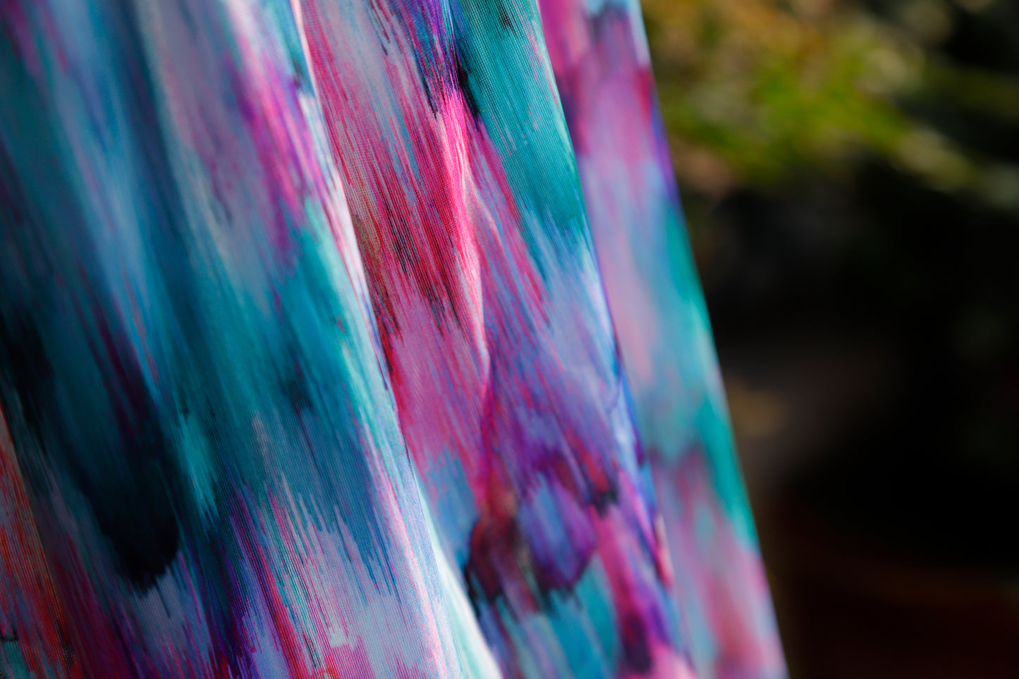 SCIARPA TULLE EFFETTO CHINE'