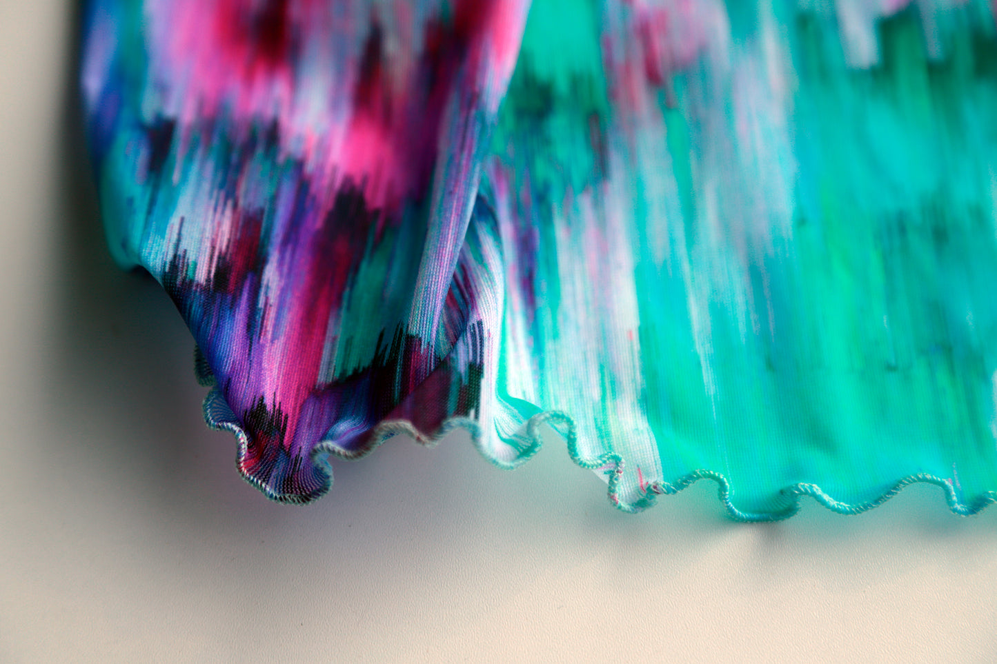 SCIARPA TULLE EFFETTO CHINE'