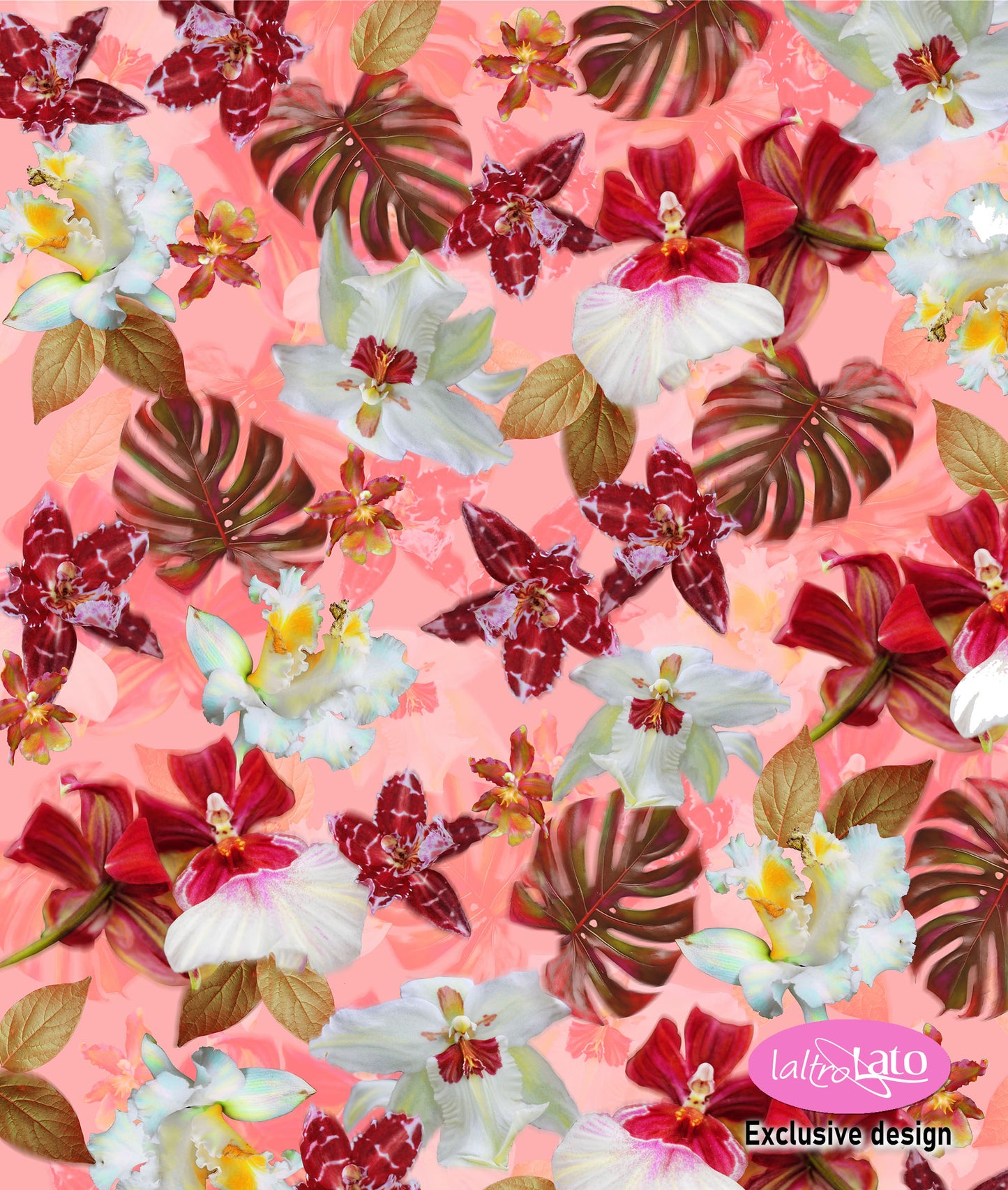 SCIARPA TROPICALE ECO-CHIFFON LUREX