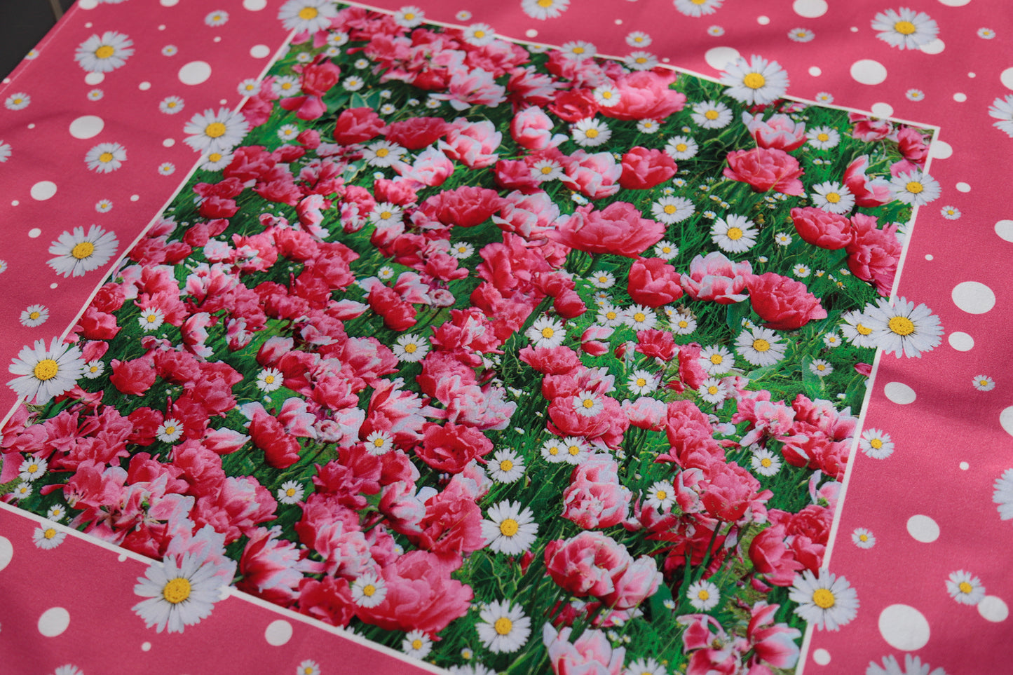 CENTROTAVOLA MARGHERITE twill puro cotone