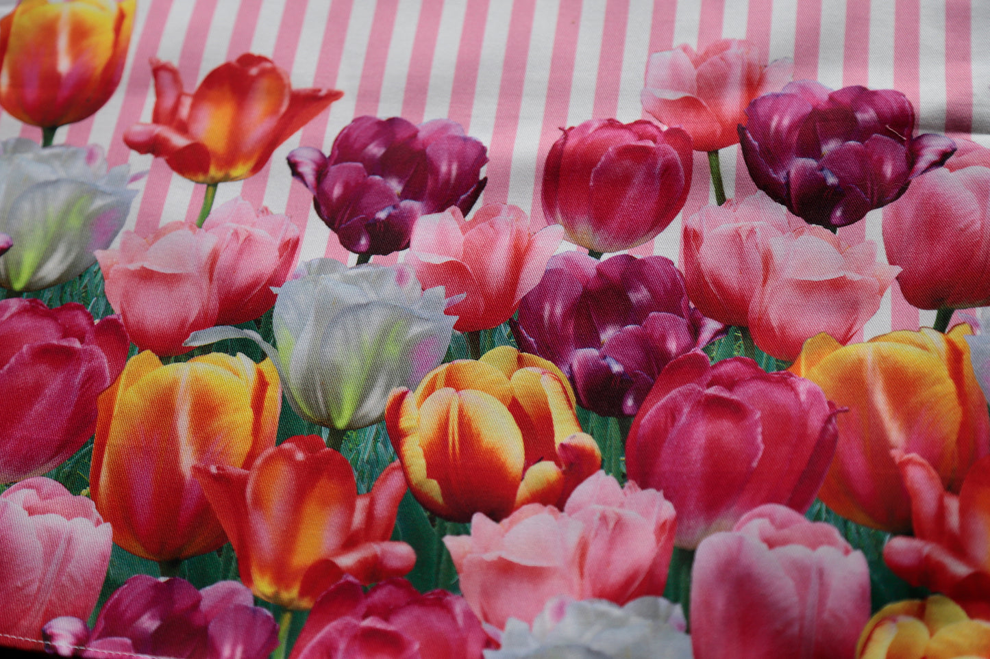 RUNNER TULIPANI twill puro cotone