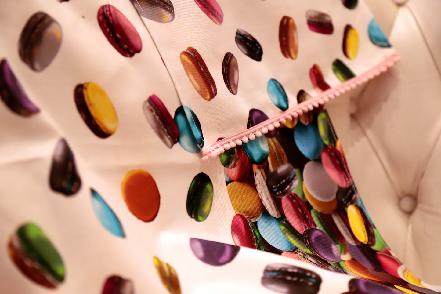 CENTROTAVOLA MACARONS twill puro cotone