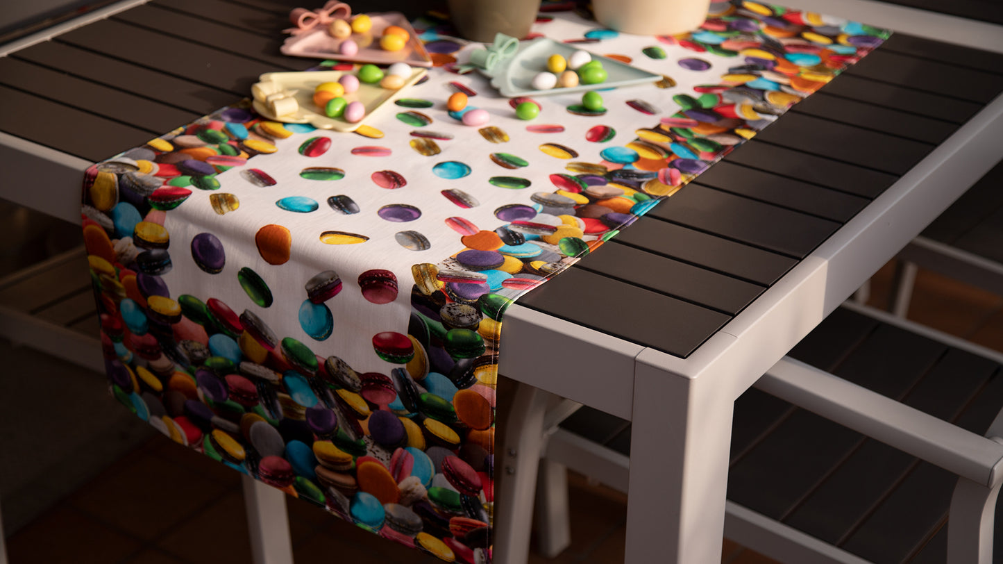 RUNNER MACARONS twill puro cotone
