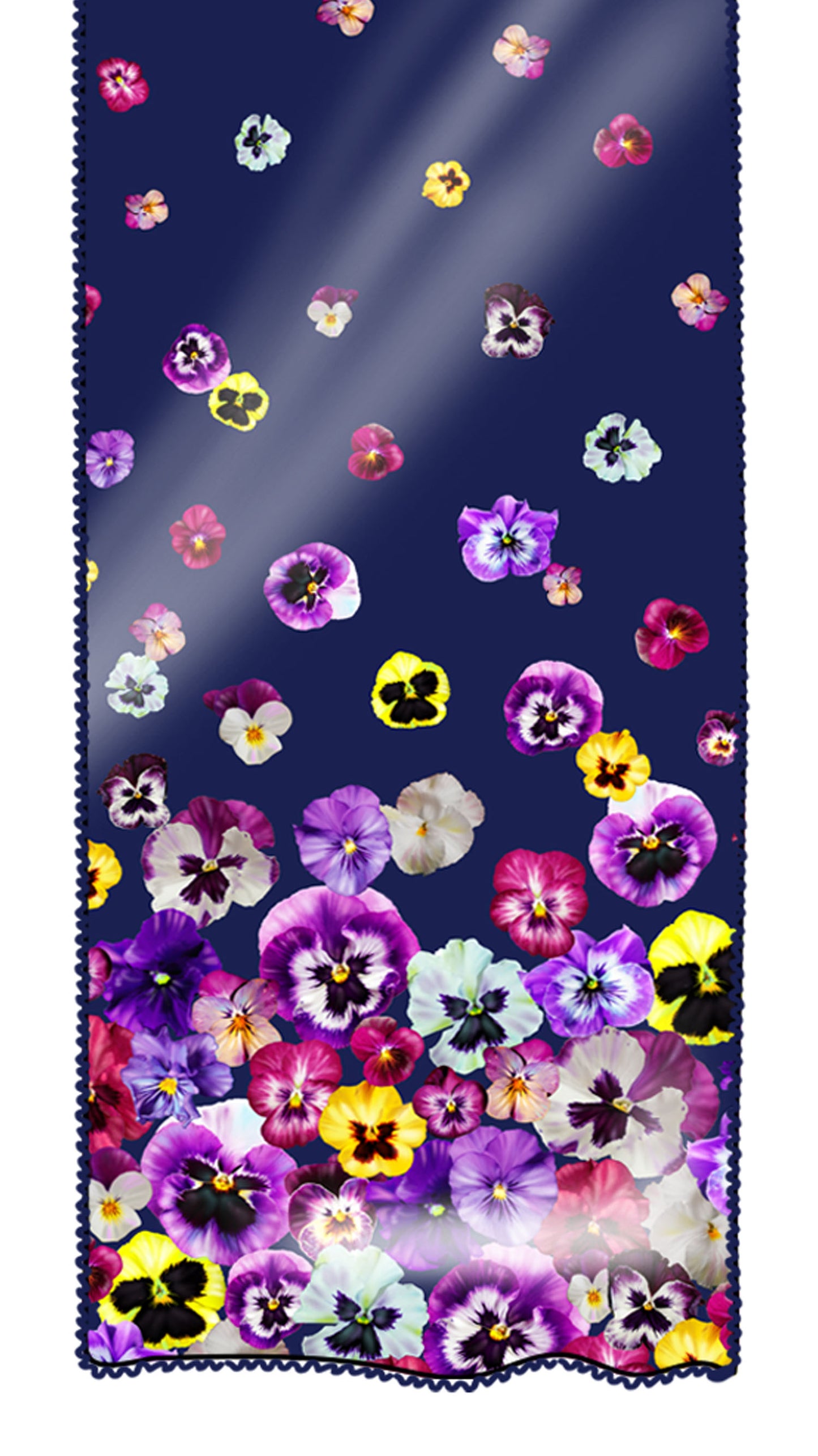 SCIARPA CHIFFON VIOLETTE