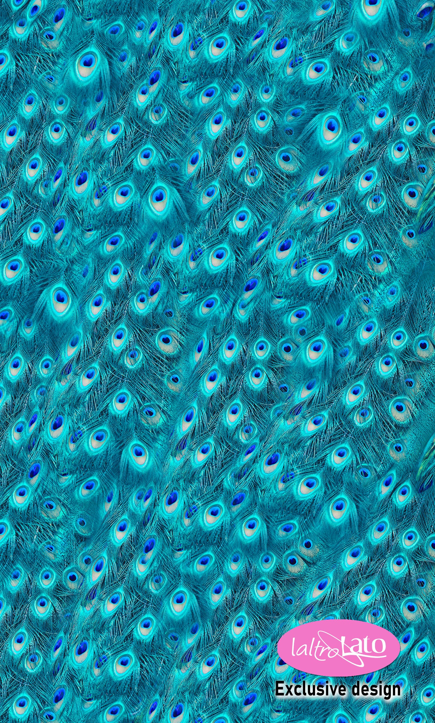 SCIARPA TULLE ELASTICIZZATO PAVONE