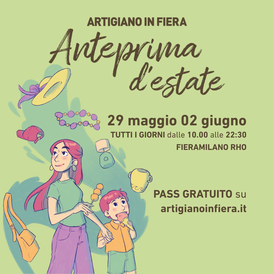 Artigiano in fiera Anteprima d'estate 2026 Pad 1 Stand D56
