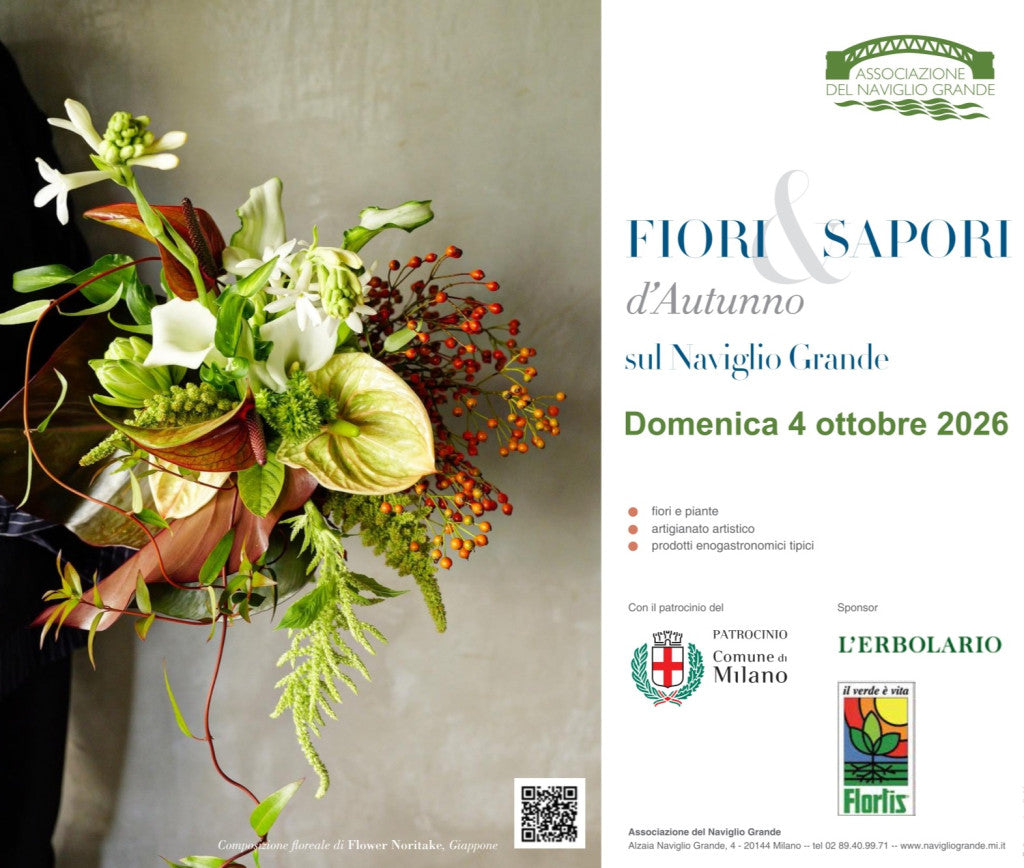 Fiori e sapori sul Naviglio Grande