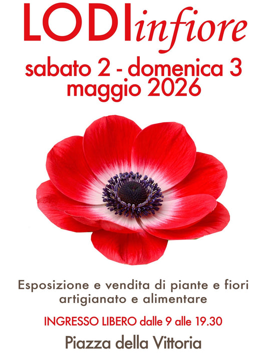 🌸 LODI IN FIORE 2026 🌸 2–3 maggio