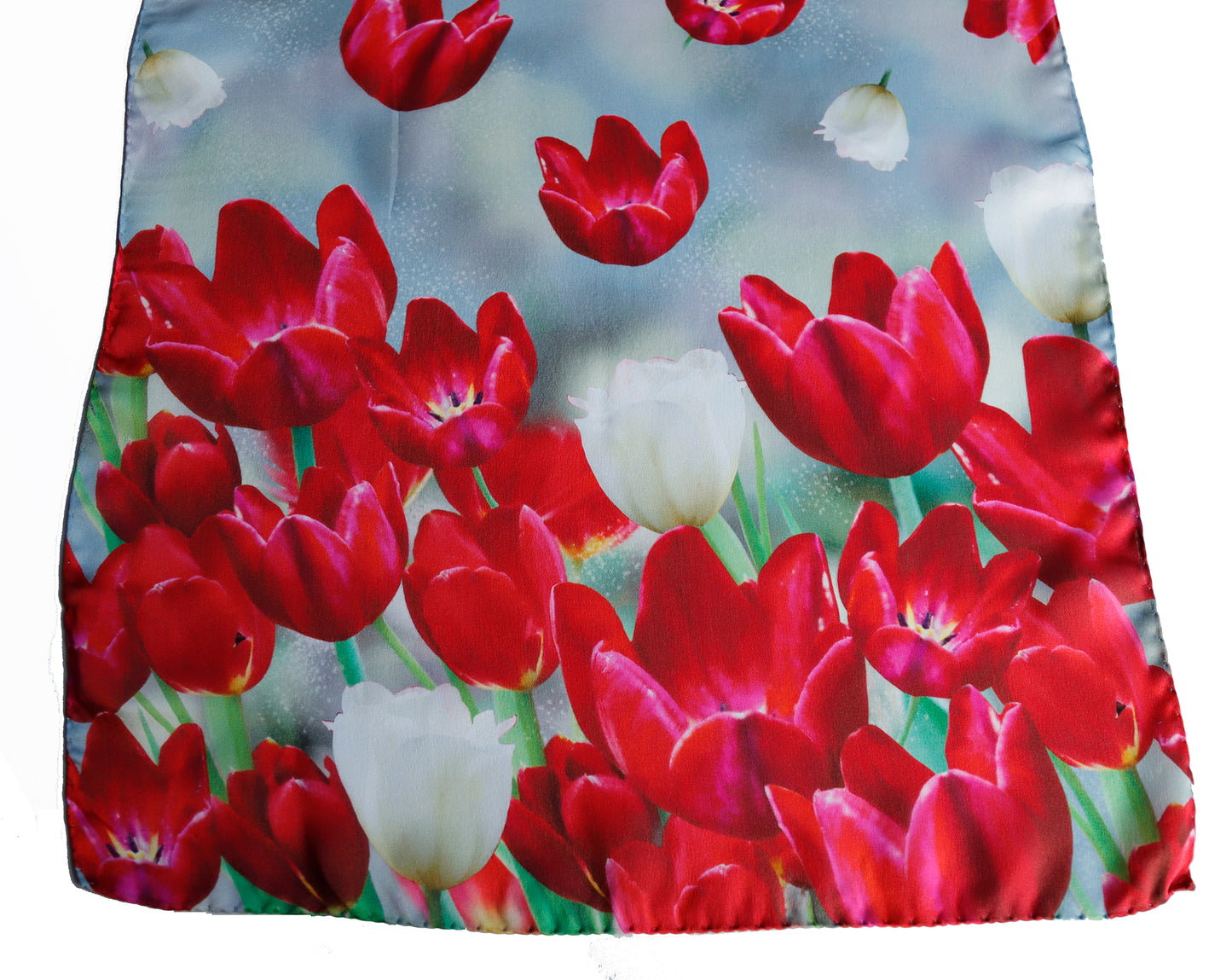 SCIARPA PURA SETA TULIPANI