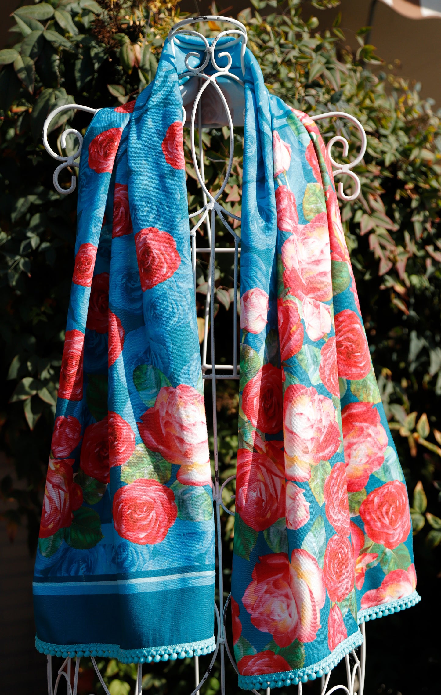 SCIARPE TWILL VISCOSA ROSE