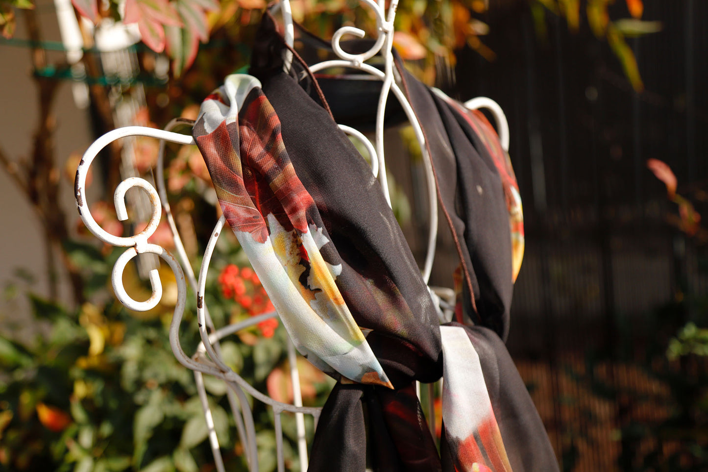 SCIARPA TROPICALE ECO-CHIFFON