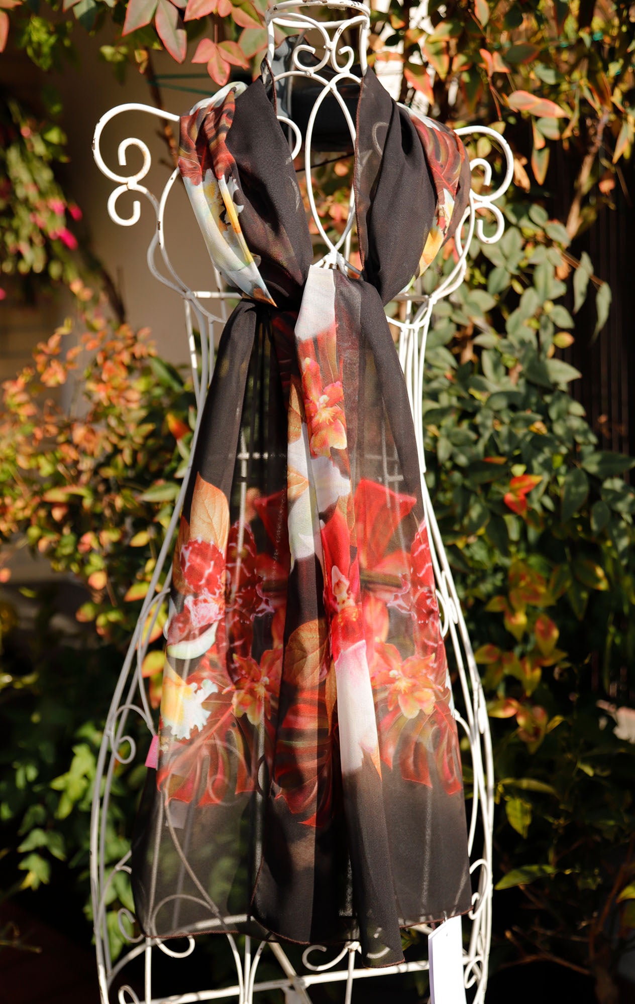 SCIARPA TROPICALE ECO-CHIFFON