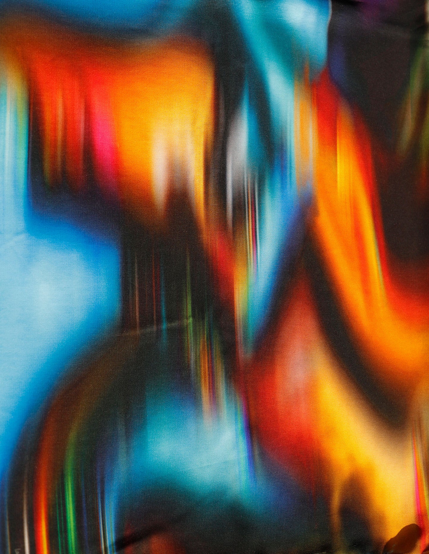 STOLA/PAREO GEORGETTE effetto FLUIDO NERO