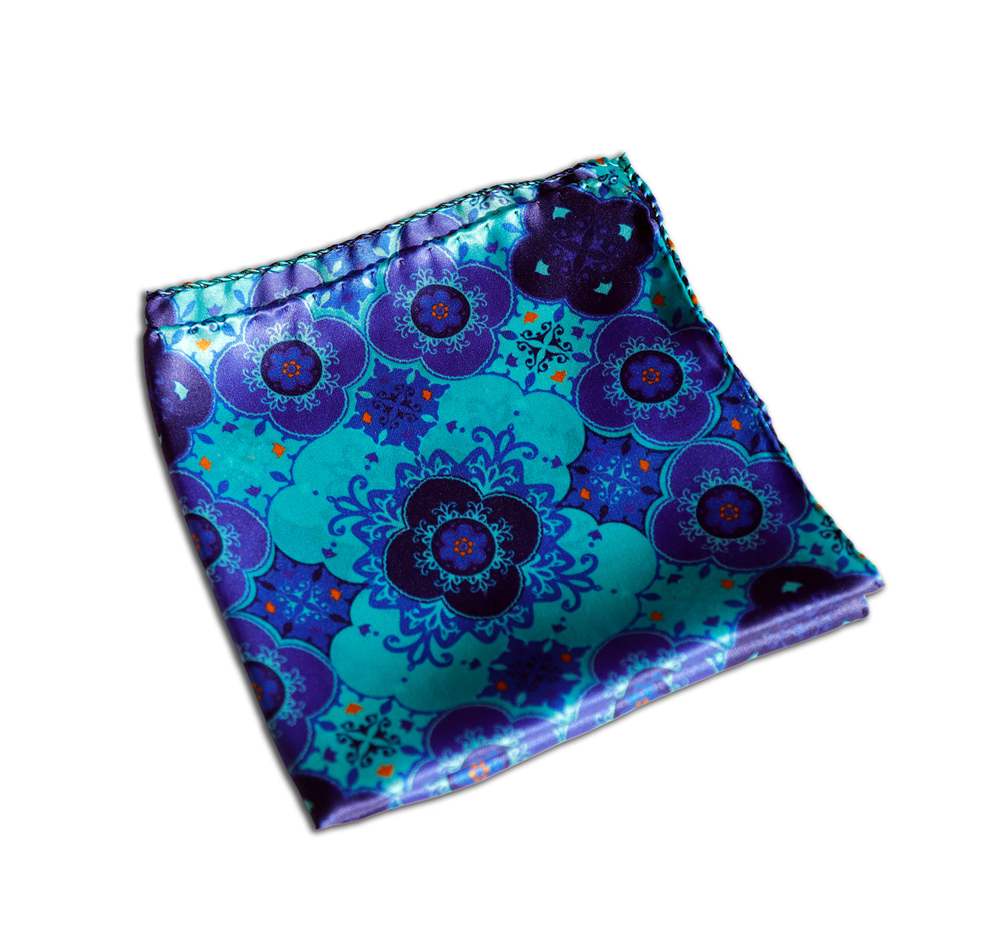 POCHET da tasca PURA SETA fantasia GEOMETRICA