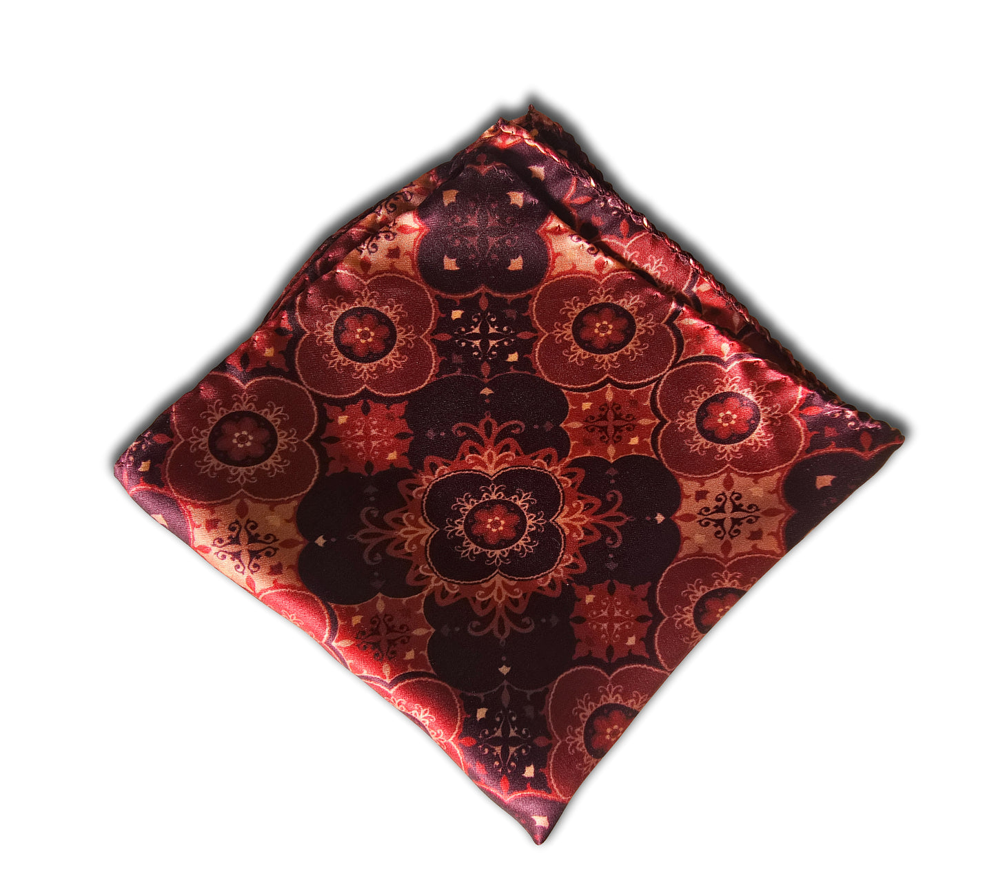 POCHET da tasca PURA SETA fantasia GEOMETRICA