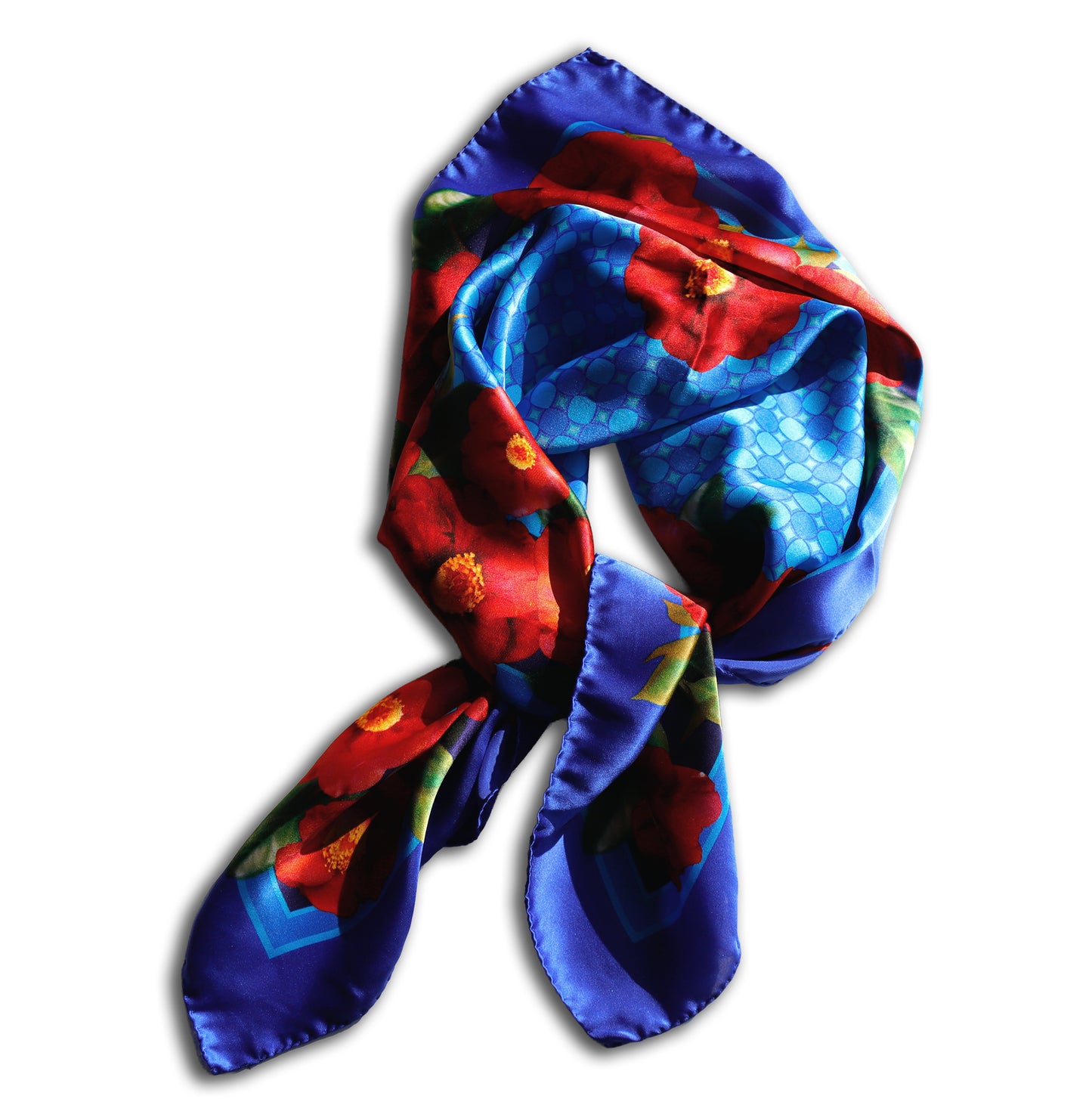 FOULARD PURA SETA CAMELIE