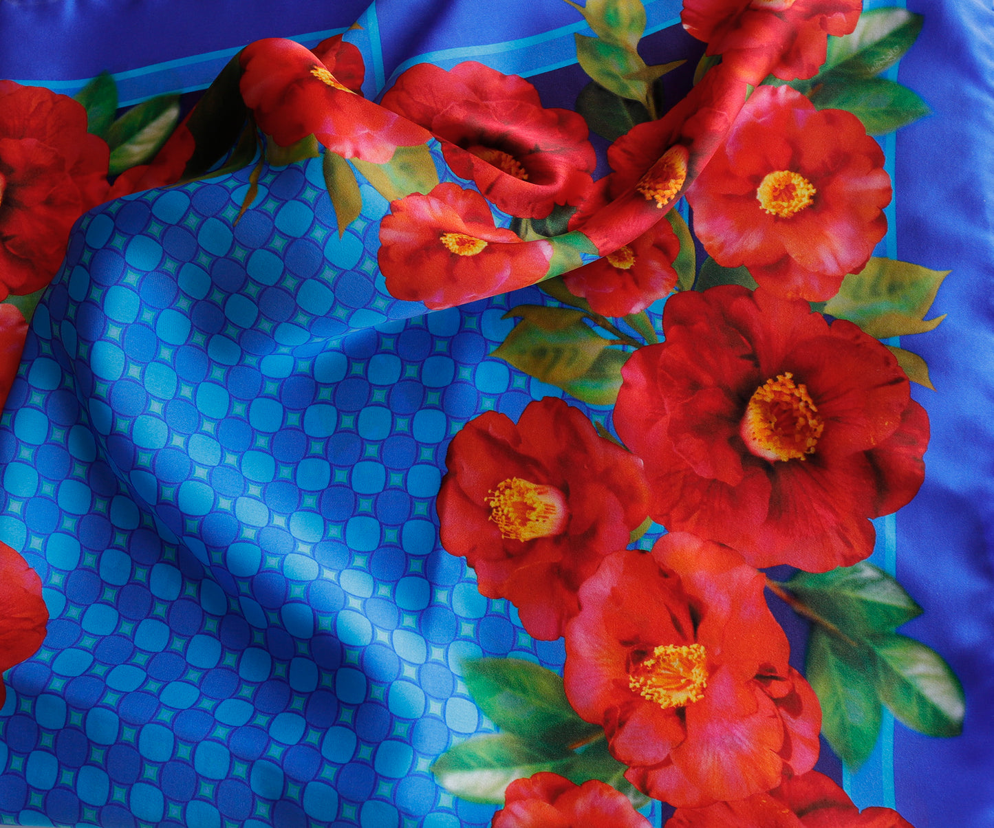 FOULARD PURA SETA CAMELIE