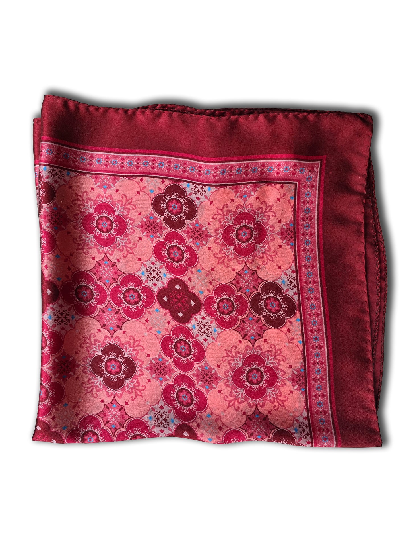 FOULARD PURA SETA fantasia GEOMETRICA