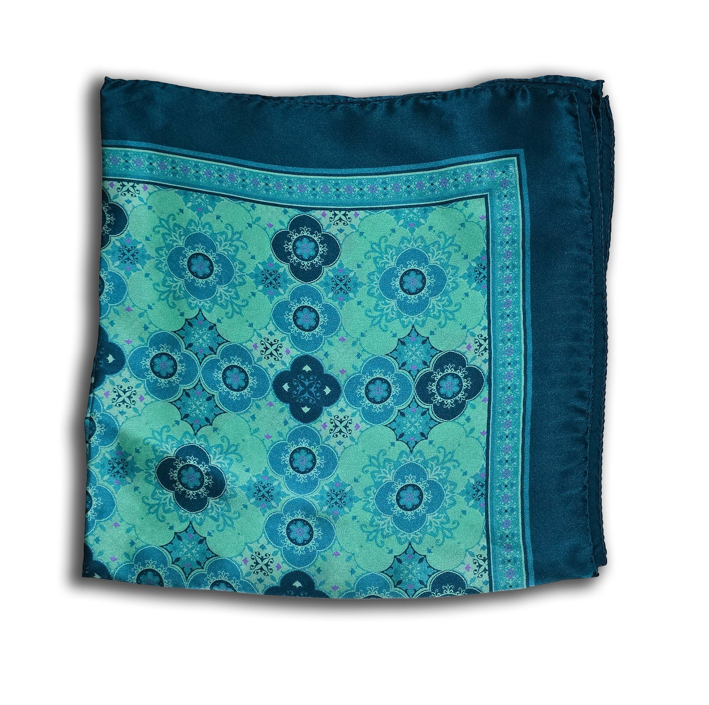 FOULARD PURA SETA fantasia GEOMETRICA