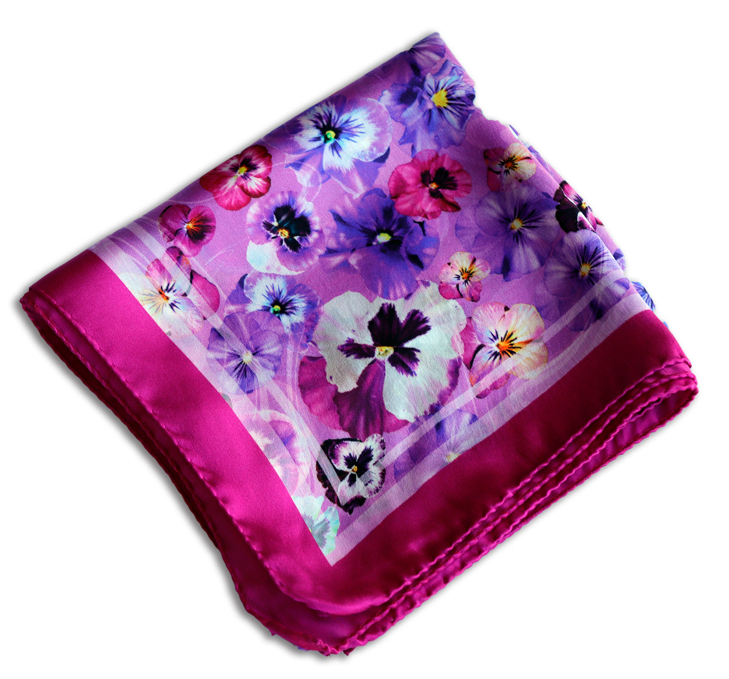 FOULARD PURA SETA VIOLETTE