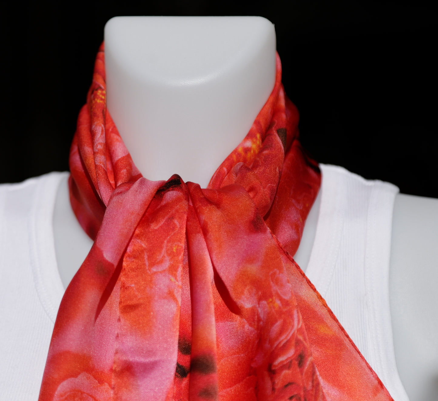 SCIARPA PURA SETA CAMELIE