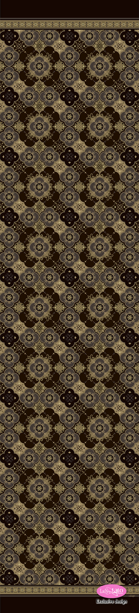 SCIARPA PURA SETA fantasia GEOMETRICA