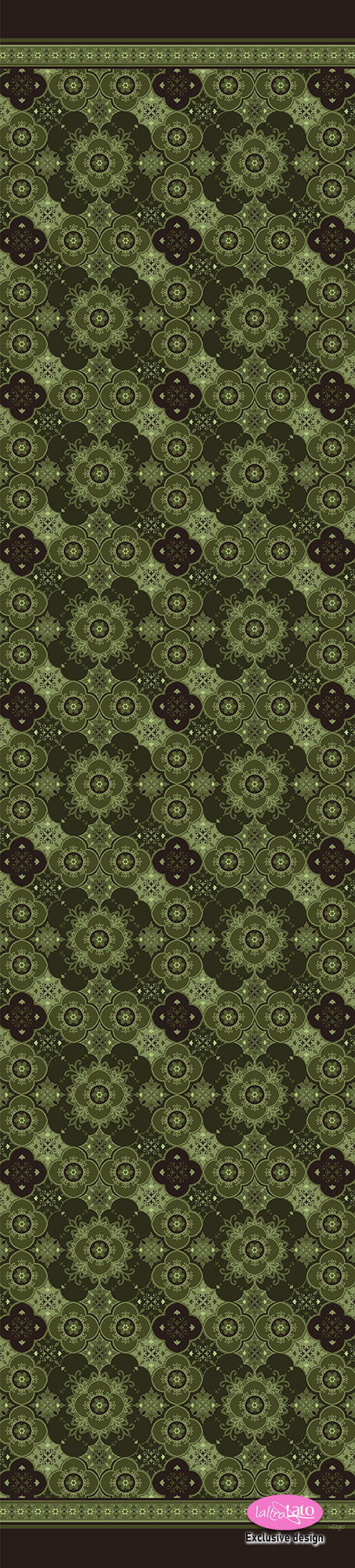 SCIARPA PURA SETA fantasia GEOMETRICA