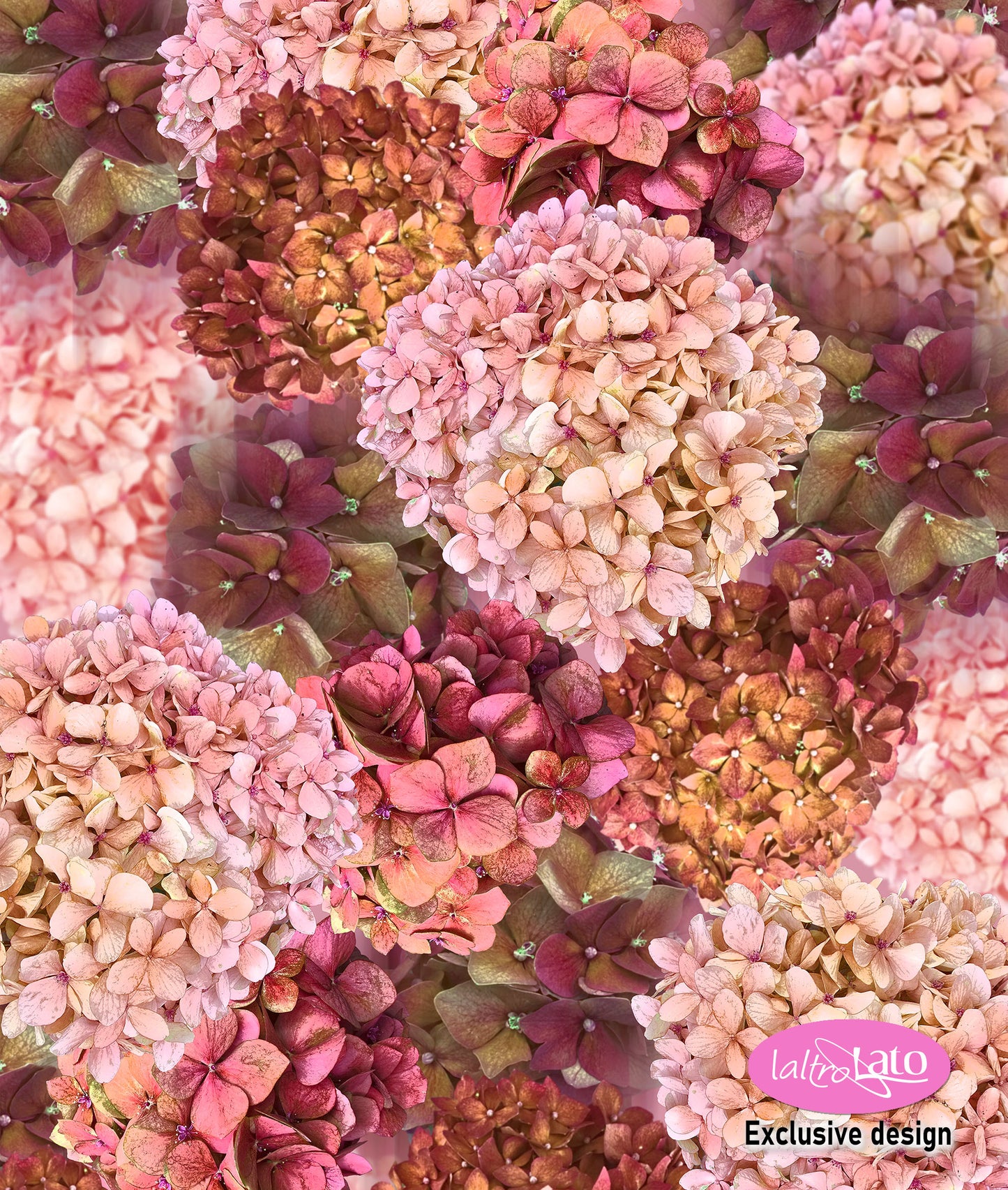 SCIARPA ORTENSIE ECO-CHIFFON LUREX