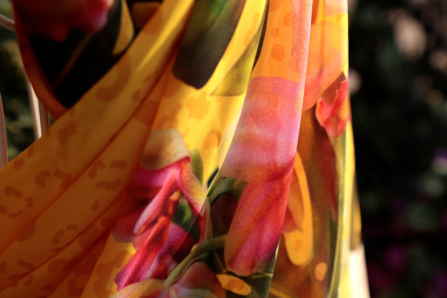 STOLA/PAREO CHIFFON TROPICALE