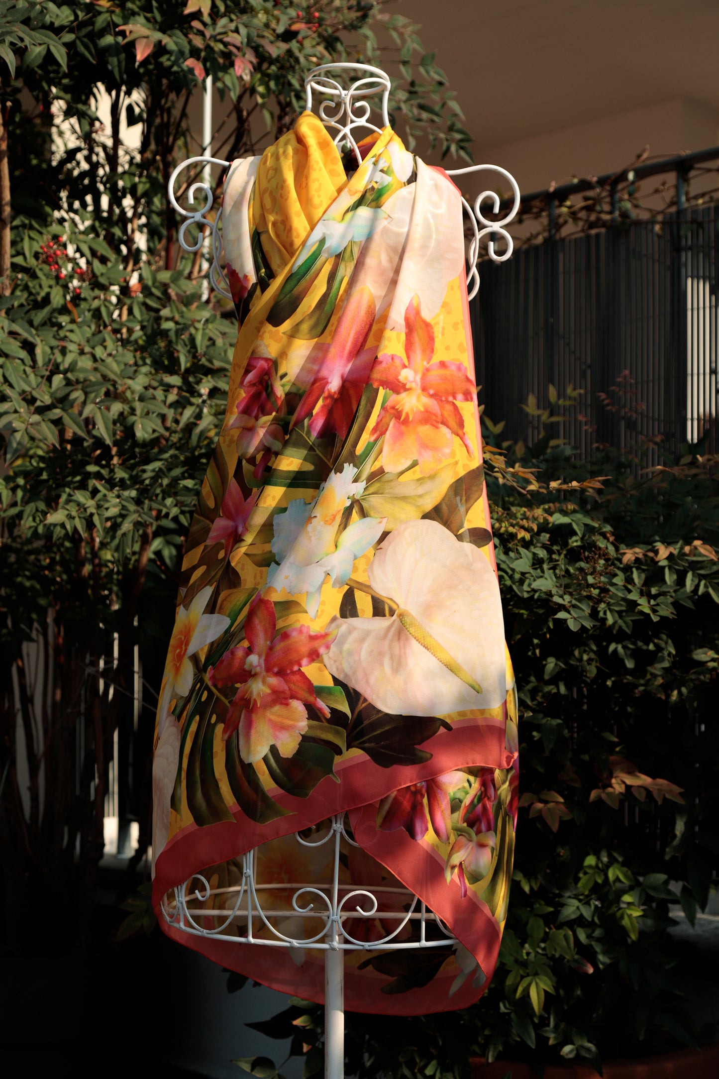 STOLA/PAREO CHIFFON TROPICALE
