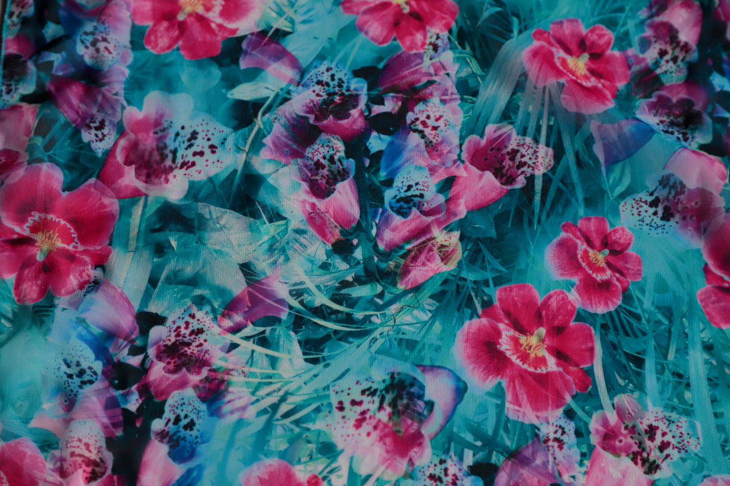 STOLA/PAREO VOILE ORCHIDEE
