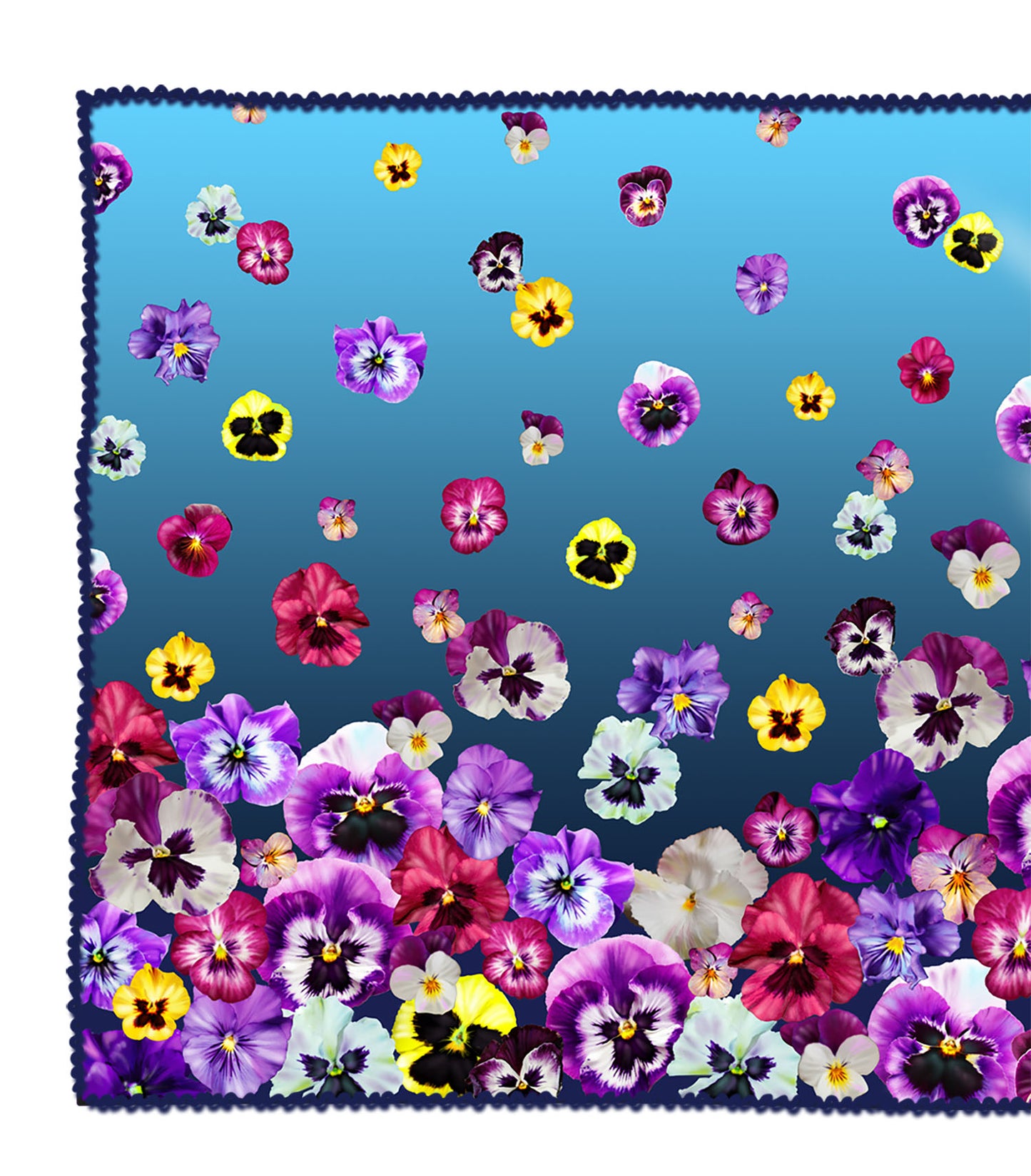 PAREO/SCIARPA GRANDE CHIFFON VIOLETTE