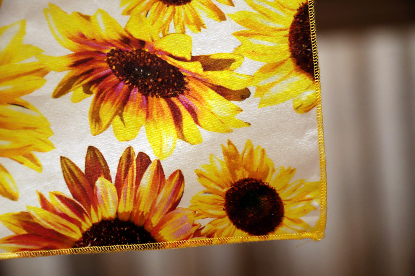 TOVAGLIA GIRASOLI tela puro cotone