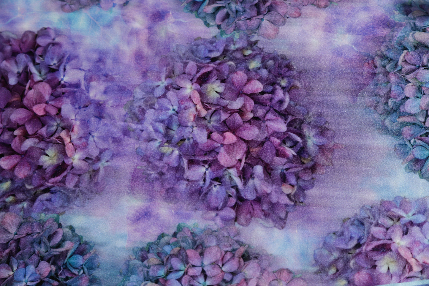 FOULARD ROMBO PURA SETA ORTENSIE