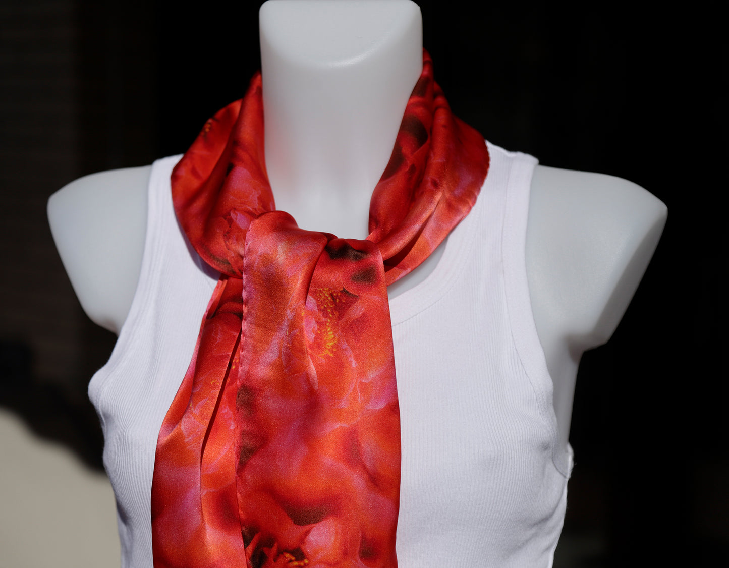 FOULARD ROMBO PURA SETA CAMELIE