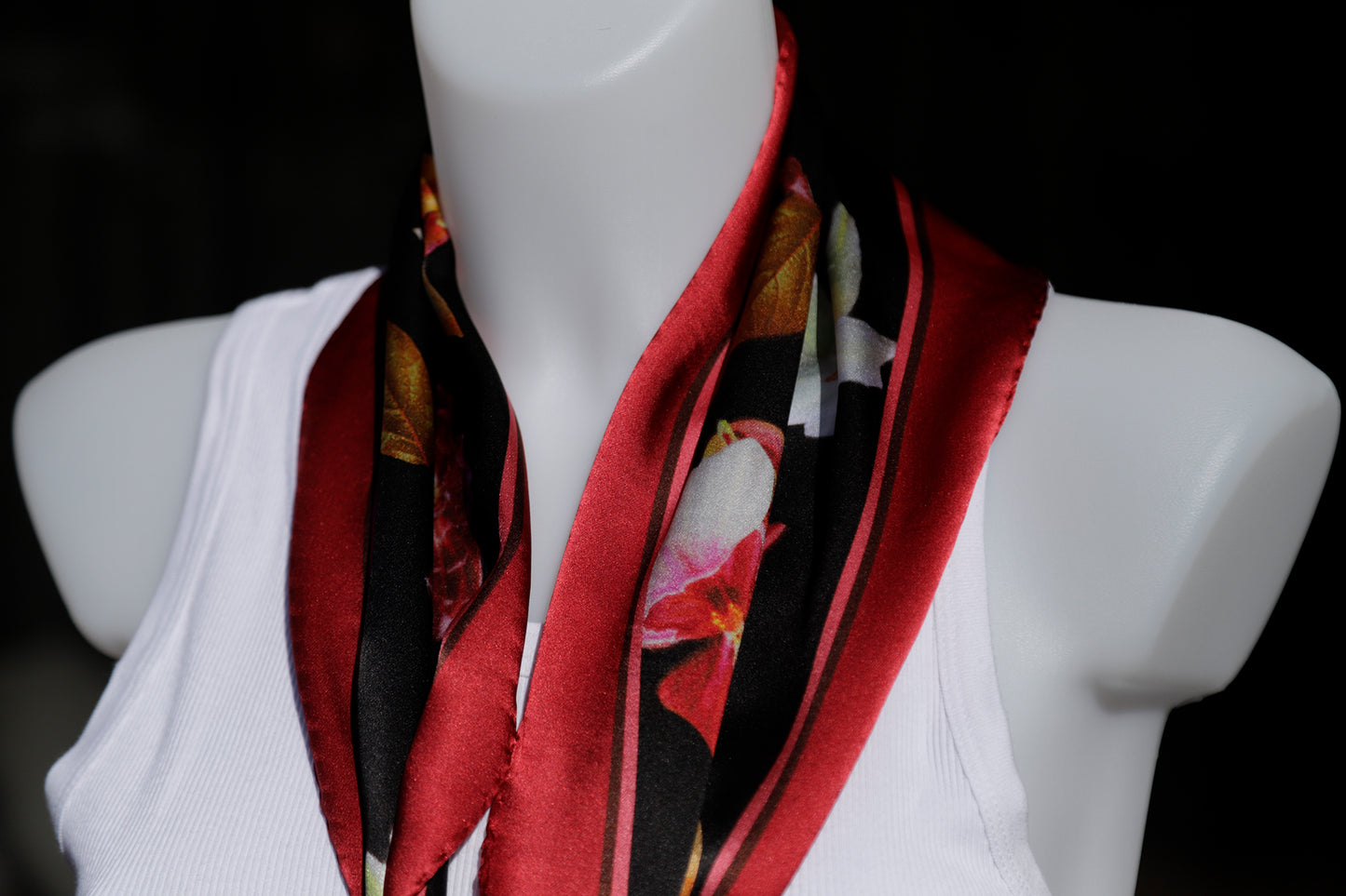 FOULARD ROMBO PURA SETA TROPICALE