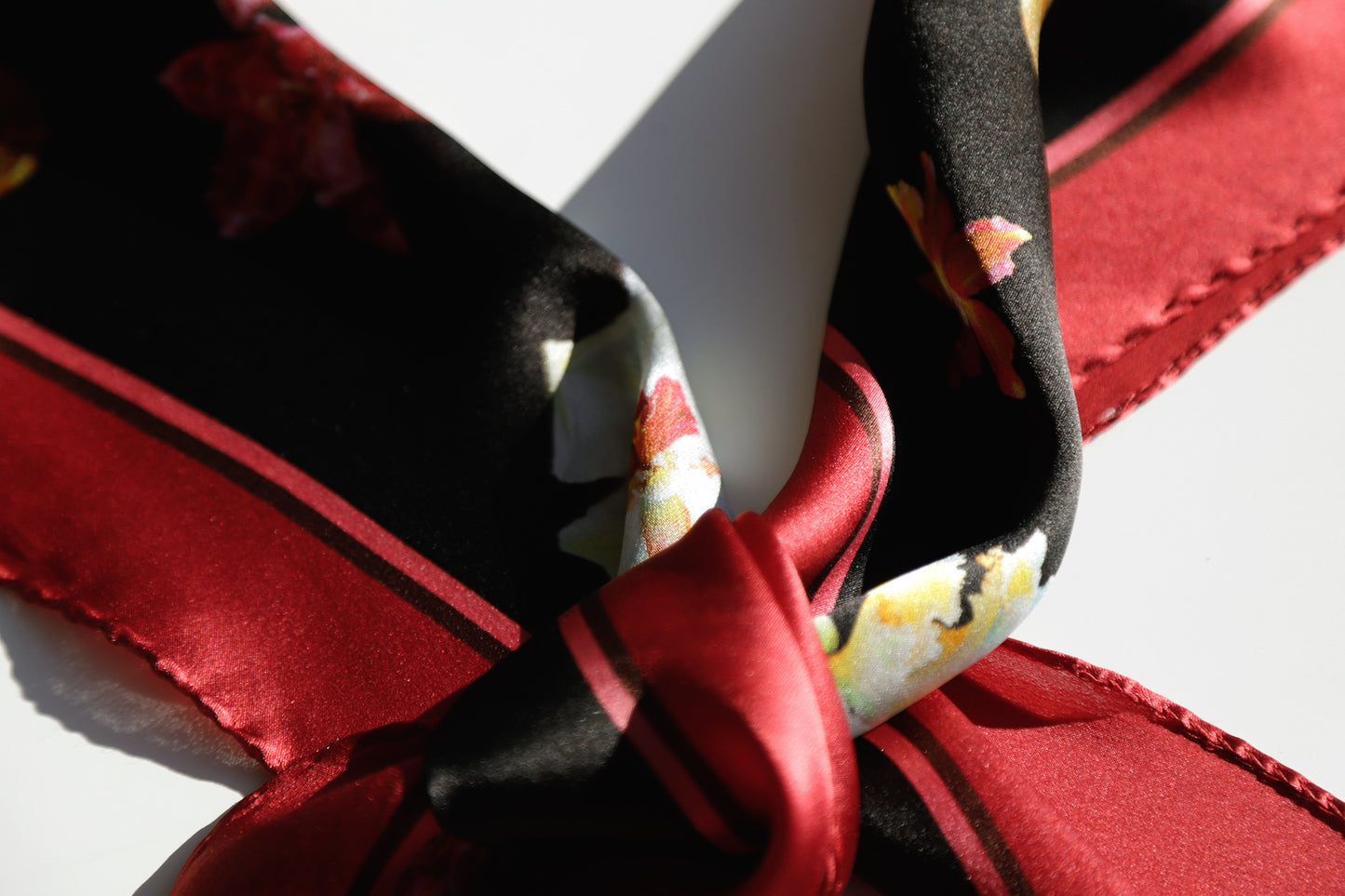 FOULARD ROMBO PURA SETA TROPICALE