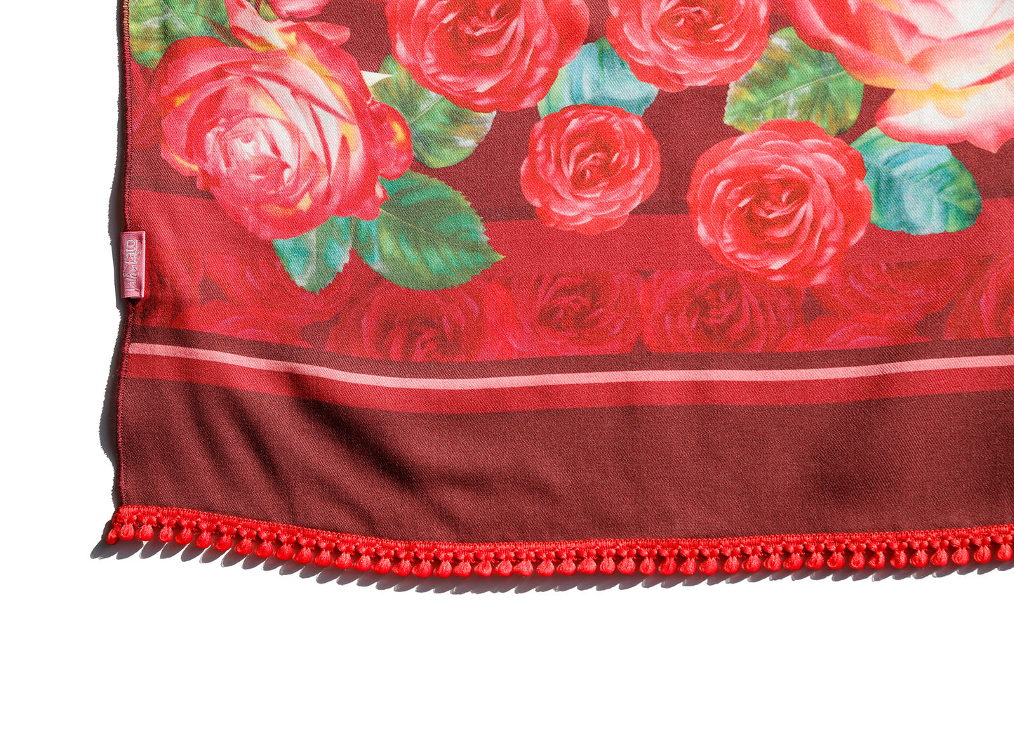 SCIARPE TWILL VISCOSA ROSE
