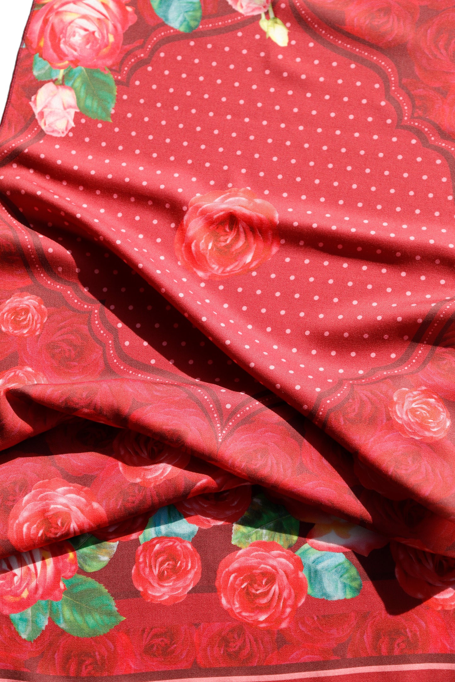 SCIARPE TWILL VISCOSA ROSE