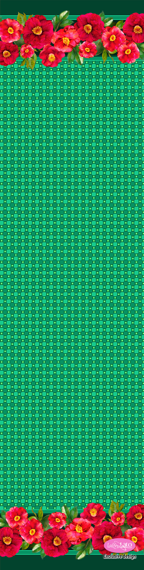 SCIARPA PURA SETA CAMELIE