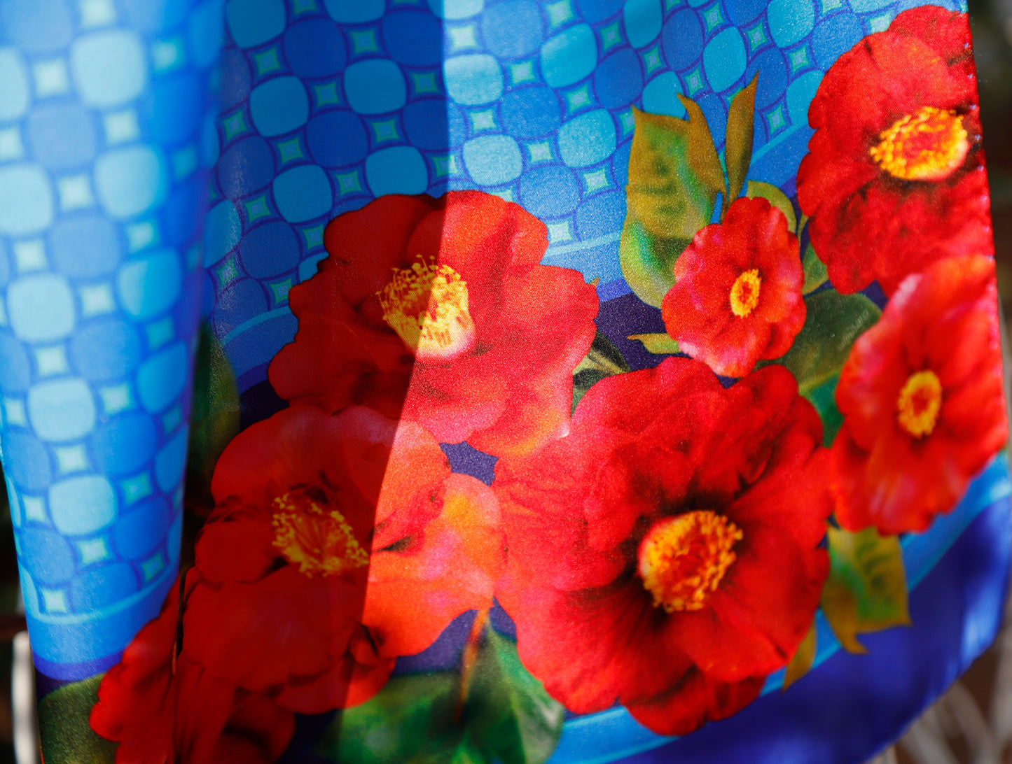 SCIARPA PURA SETA CAMELIE