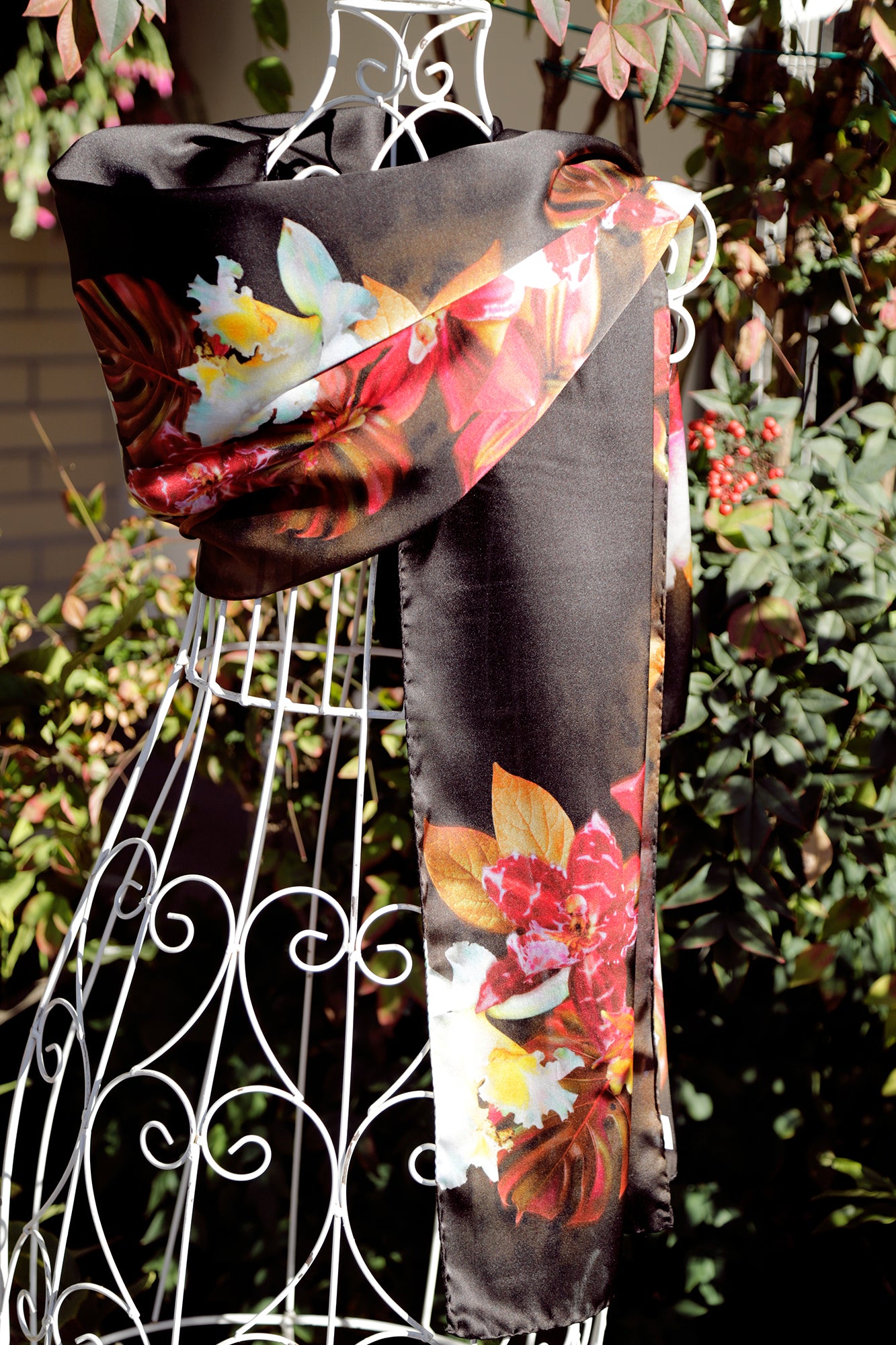 SCIARPA PURA SETA TROPICALE