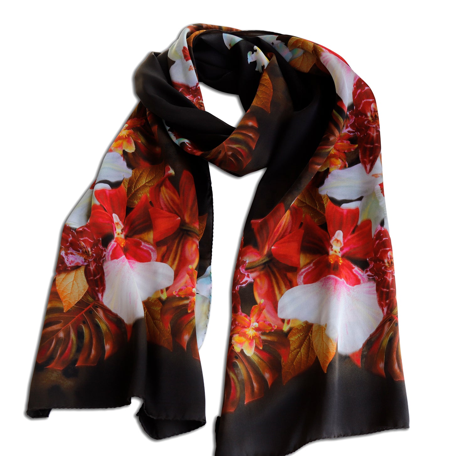 SCIARPA PURA SETA TROPICALE