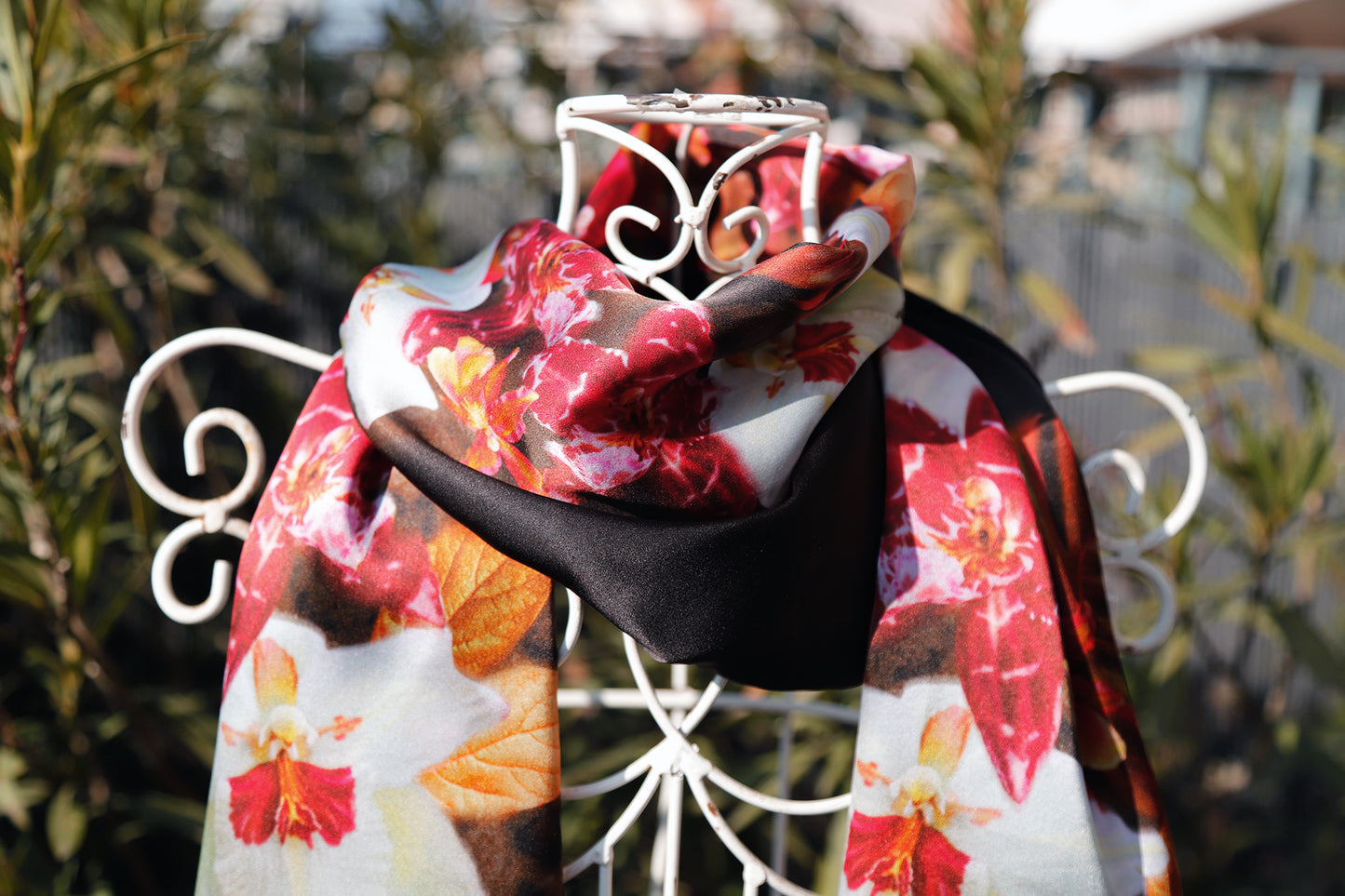 SCIARPA PURA SETA TROPICALE