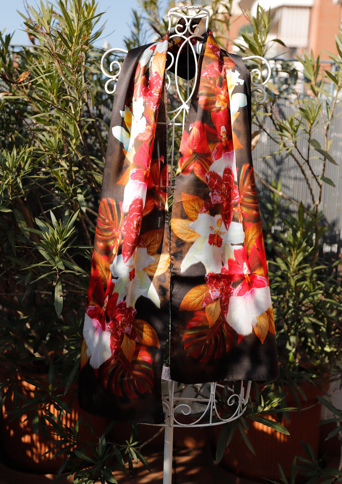 SCIARPA PURA SETA TROPICALE